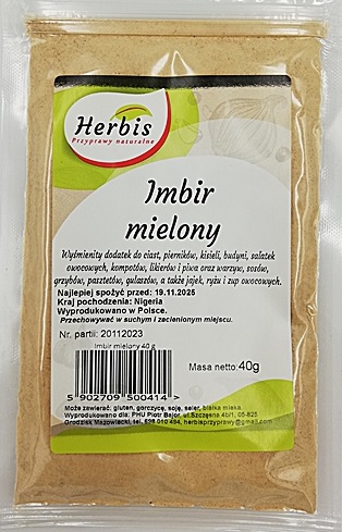 Imbir mielony 40 (Copy)