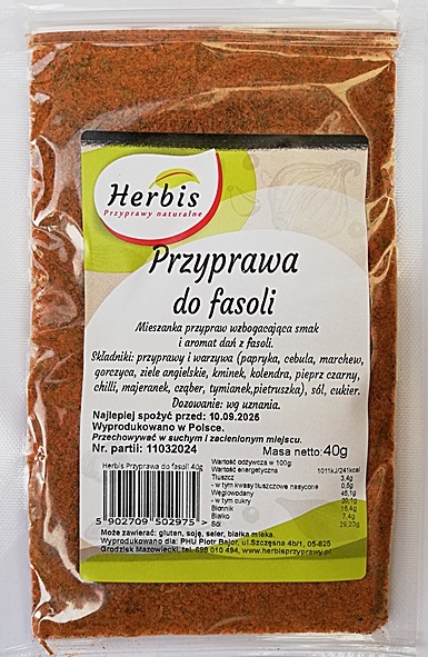 do fasoli 40 g